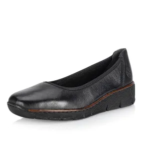 53755-00 Black Slip On