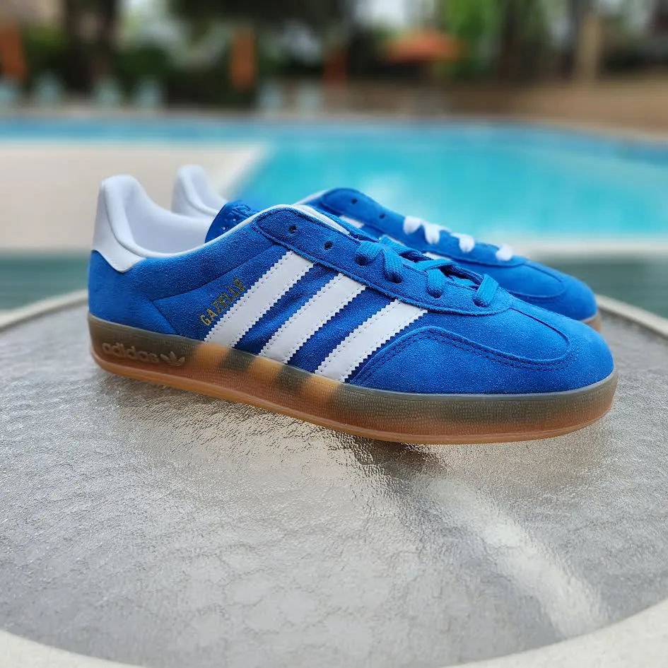 ADIDAS GAZELLE INDOOR 'POOL BLUE'