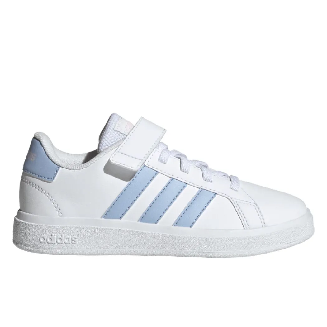 adidas Grand Court 2.0 Elastic Lace and Top Strap Kid's Sneakers