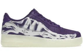 Air Force 1 Purple Skeleton Halloween