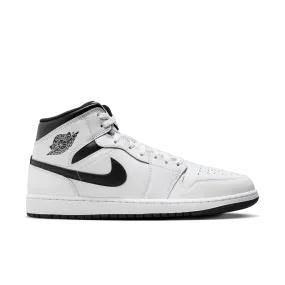 Air Jordan 1 Mid 'White/Black'