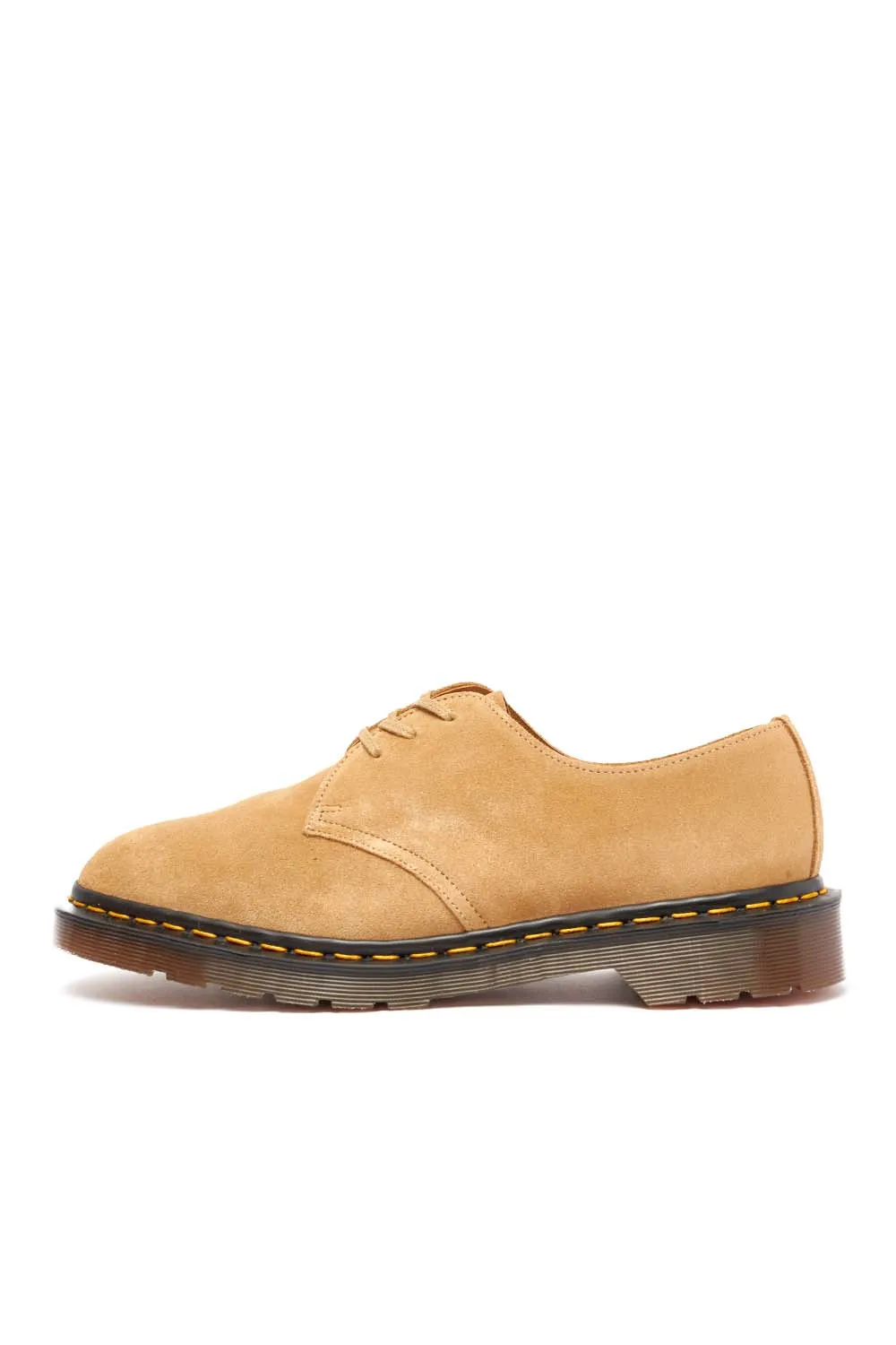 Dr Martens Mens 1461 Shoes 'Almond Beige Buck Suede'