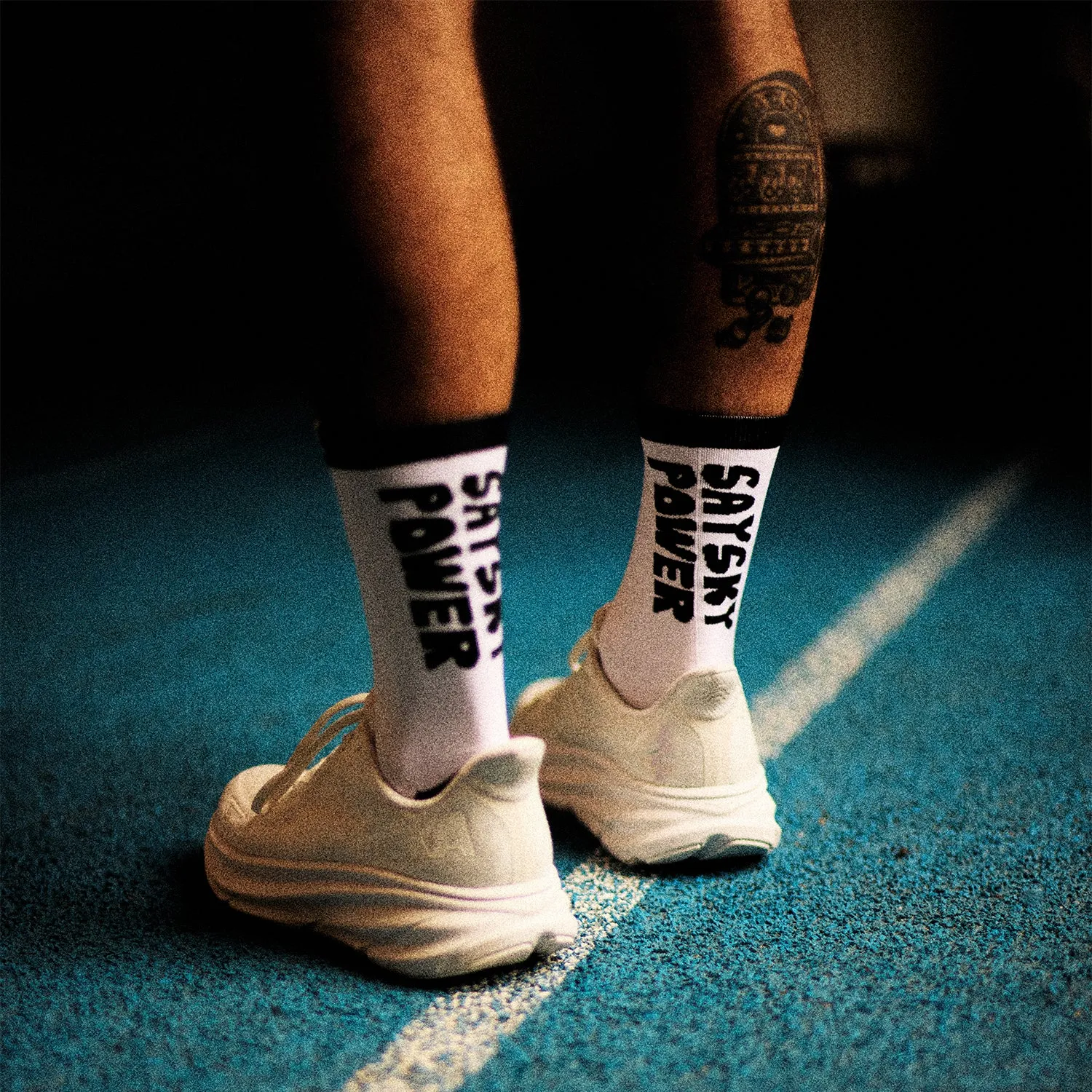 Flower High Combat Socks