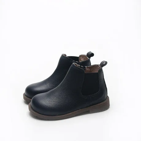 Kids Shoe - Little MeMe Boot Lenni Navy