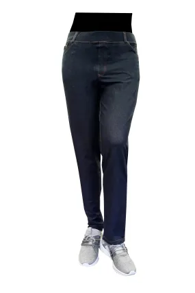 La Cera Plus Size Stretch Knit Jegging