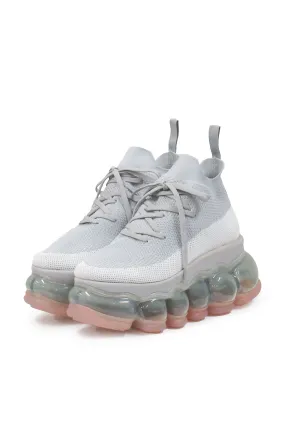 New "Jewelry" High Shoes / Pink Gray