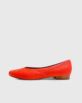 Pumps Paprika Pina ballerinas made of Pinatex