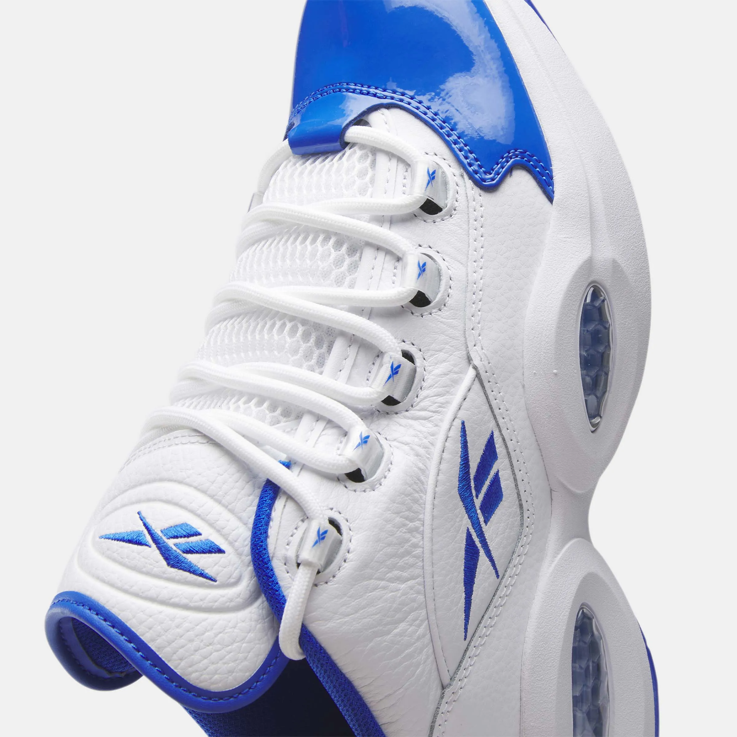 Question Low White/Electric Cobalt/Black